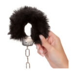 Ultra Fluffy Furry Cuffs Black - Image 3