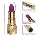 Naughty Bits Bad Bitch Rechargeable Lipstick Vibrator - Image 2
