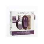 10 Speed Remote Vibrating Egg BIG Purple - Image 4