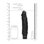 Realistic 10 speed Vibrator Black - Image 4