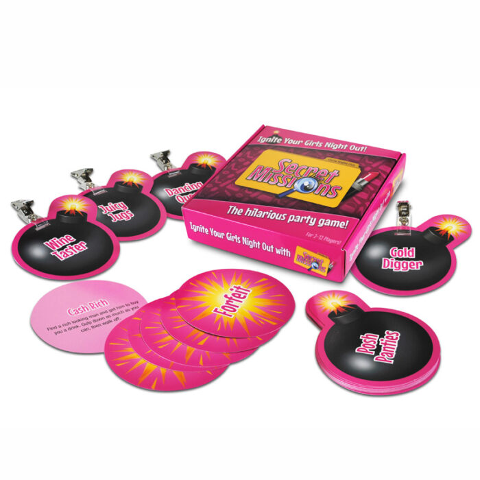 Secret Missions  Girlie Nights Game - Image 1