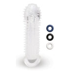 Size Up Clear Textured 1.5 Inch Extender - Image 4