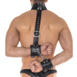 Leather Cuff And Neck Set - Image 2