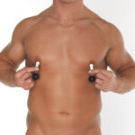 Nipple Clamps With Round Black Weights - Image 2